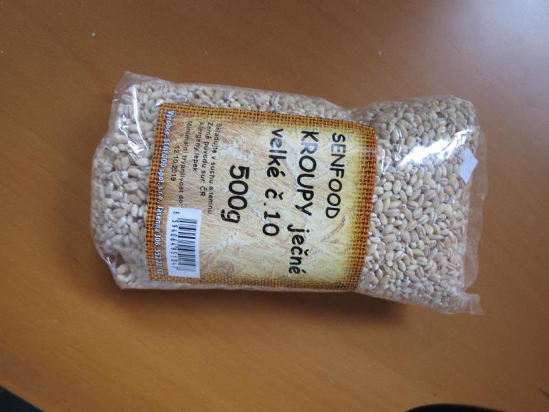 SENFOOD KROUPY ječné velké č. 10, á 500 g