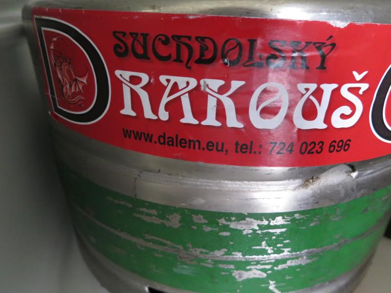 Suchdolský DRAKOUŠ - pivo světlý ležák