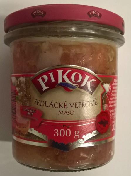 Sedlácké vepřové maso