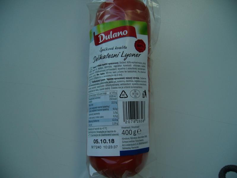 DULANO Delikatesní Lyoner – Špičková kvalita
