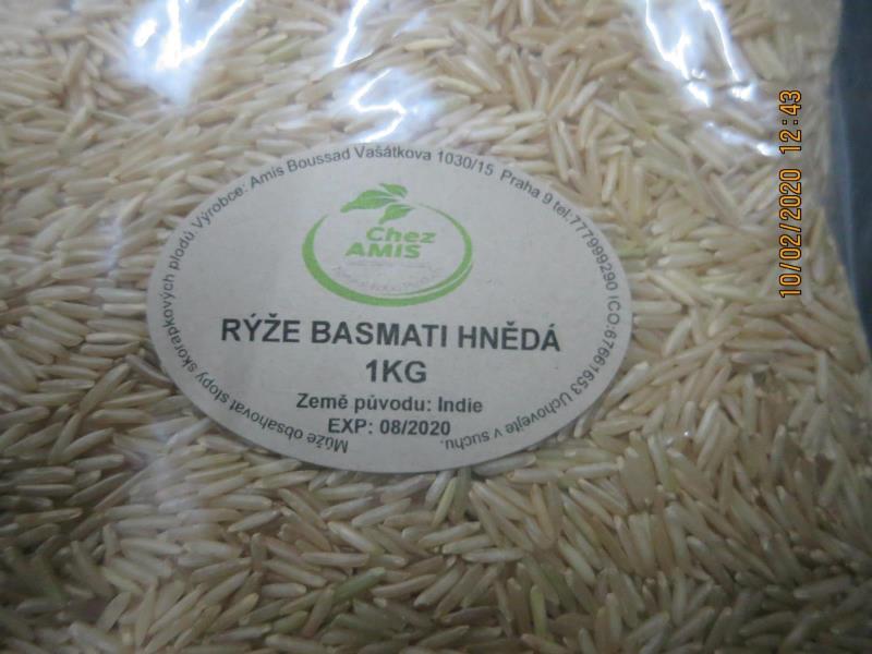 Rýže basmati hnědá