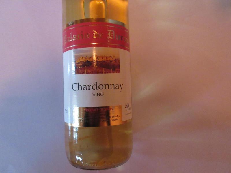 Chardonnay Palacio de Durcal, bílé víno suché, země původu Španělsko, alk. 12 % obj.
