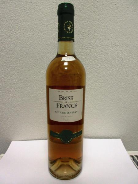 BRISE de FRANCE, Chardonnay, 2011, bílé víno suché