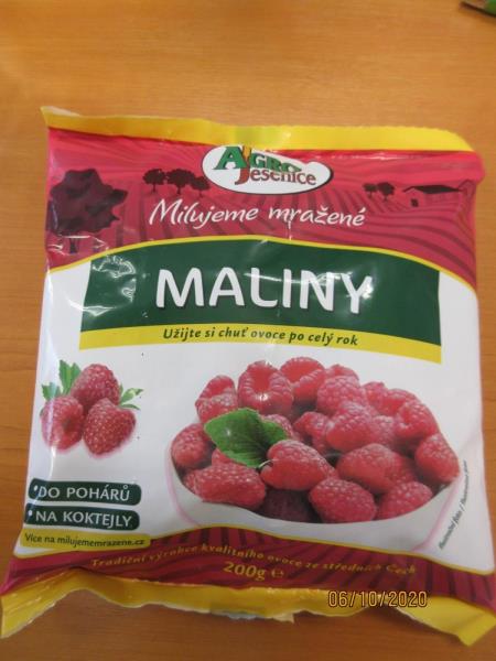 AGRO JESENICE,  MALINY