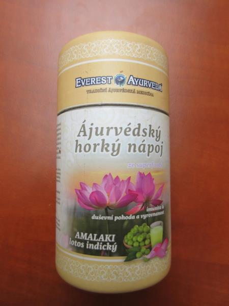 Ájurvédský horký nápoj, AMALAKI lotos indický