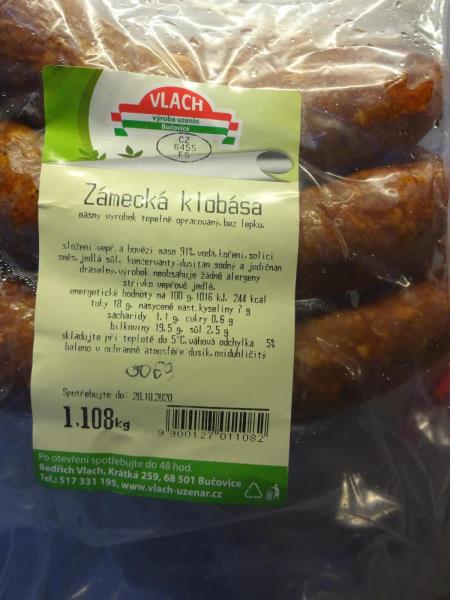 Zámecká klobása