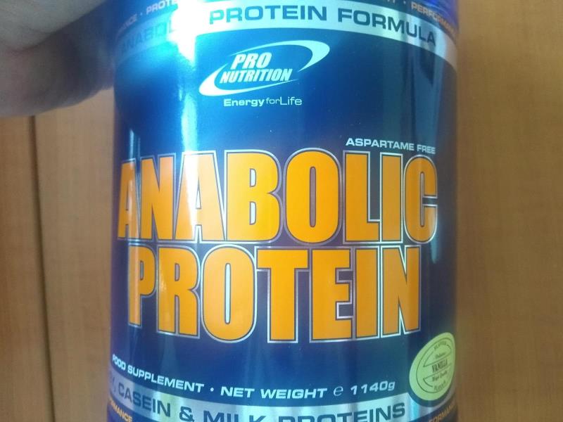 Anabolic protein vanilla, doplněk stravy