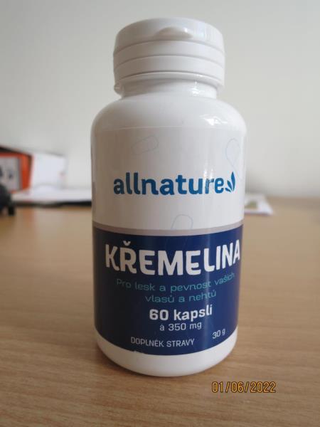 allnature KŘEMELINA 60 kapslí