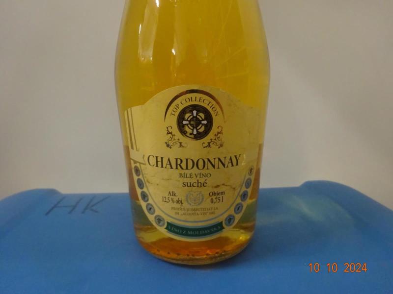 CHARDONNAY - víno bílé, suché, víno z Moldavska, alk.: 12,5 % obj.