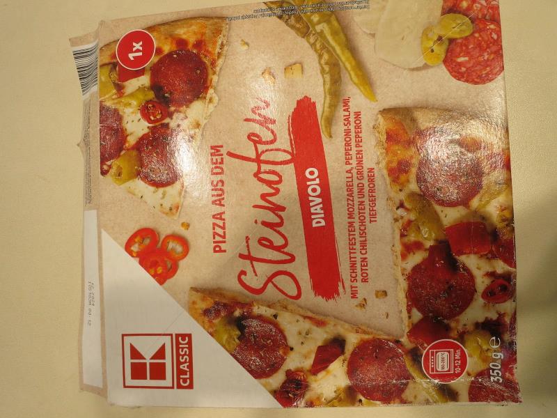 K CLASSIC PIZZA DIAVOLO 350 g 