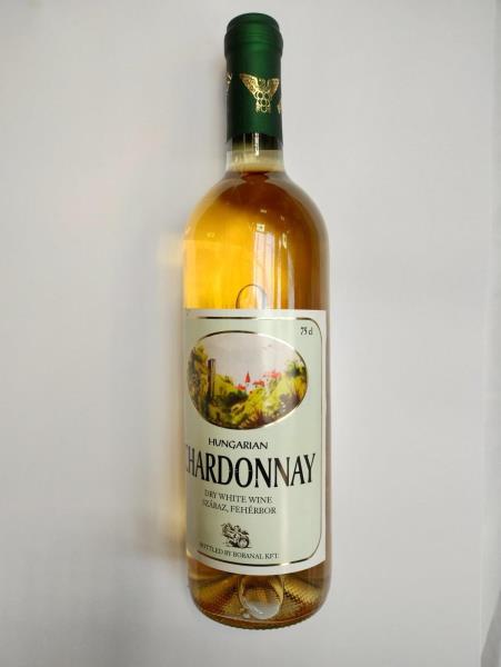 Chardonnay, Dunántúli, suché víno bílé, alk. 12,0 % obj., země původu Maďarsko
