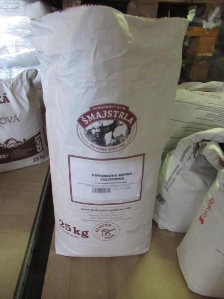 Pohanková mouka celozrnná á 25 kg