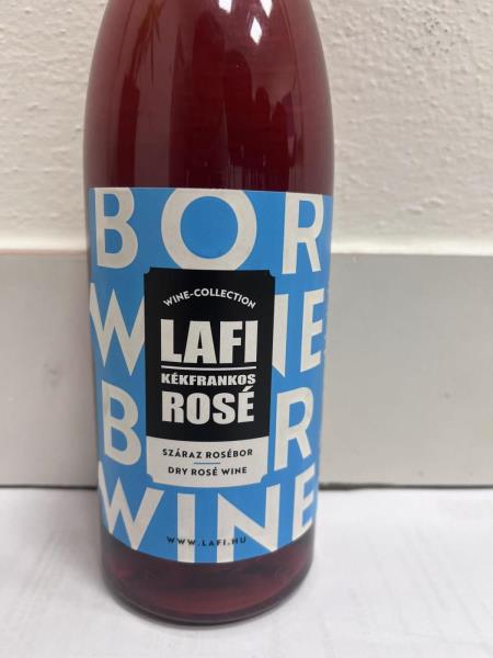 LAFI KÉKFRANKOS ROSÉ, víno růžové suché, alk. 11,5 % obj., víno z Maďarska, Duna-Tizsa közi.