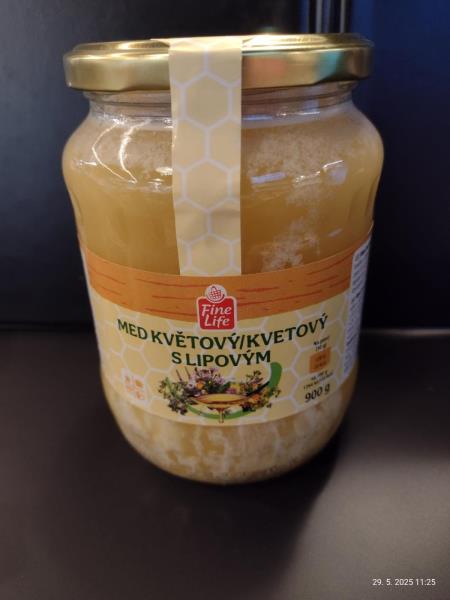 Med květový/kvetový s lipovým