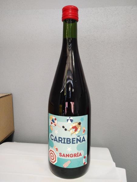 Caribeña Sangría, aromatizovaný vinný nápoj ze Španělska, alk. 7 % obj.