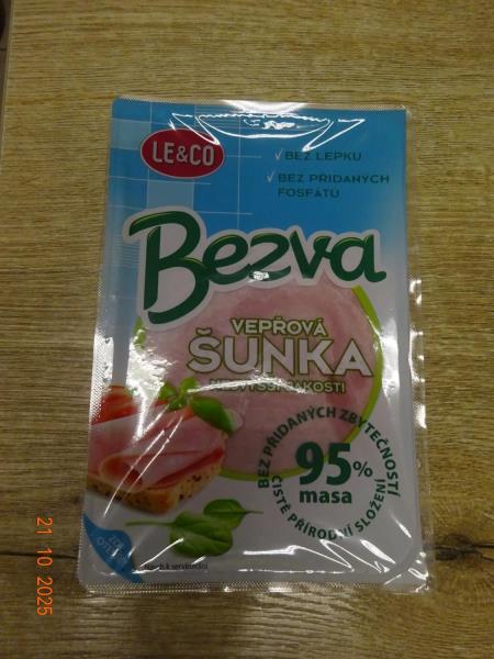 LE & CO Bezva VEPŘOVÁ ŠUNKA NEJVYŠŠÍ JAKOSTI