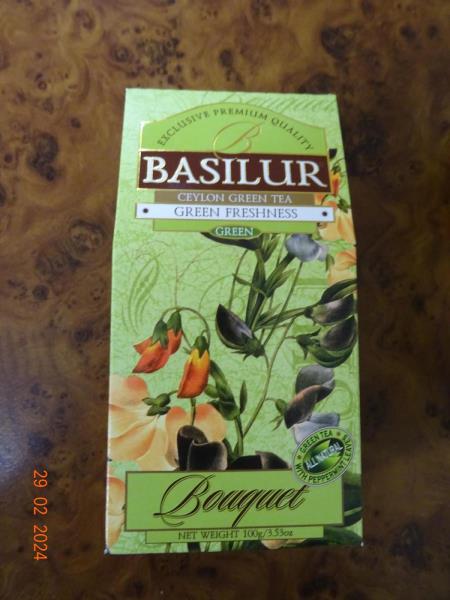 BASILUR, CEYLON GREEN TEA, GREEN FRESHNESS