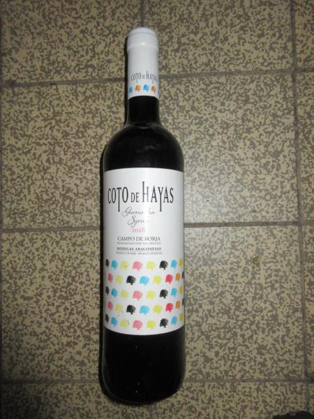 COTO DE HAYAS GARNACHA Syrah RED, Červené víno, Země původu: Španělsko, Alkohol 13,5%obj.