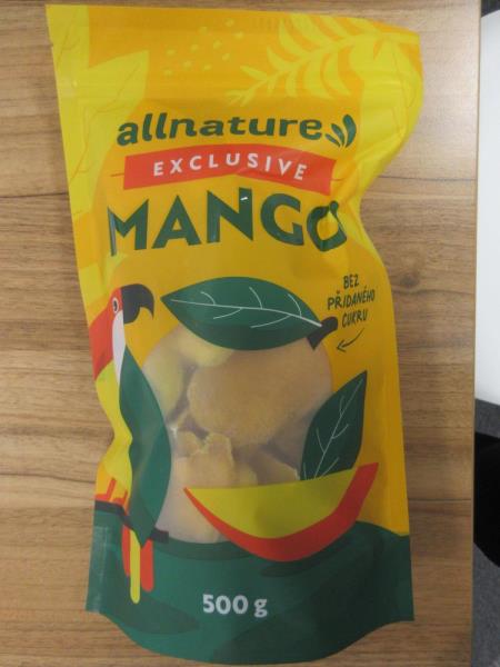 allnature EXCLUSIVE MANGO bez přidaného cukru