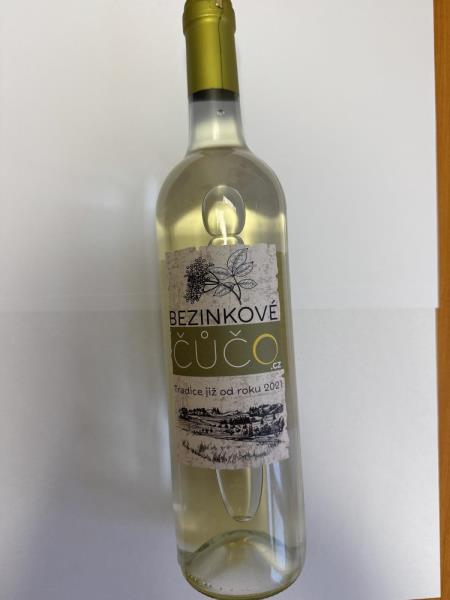 BEZINKOVÉ ČŮČO - bylinné víno, vyrobeno v ČR, 11,5%obj., 0,75l
