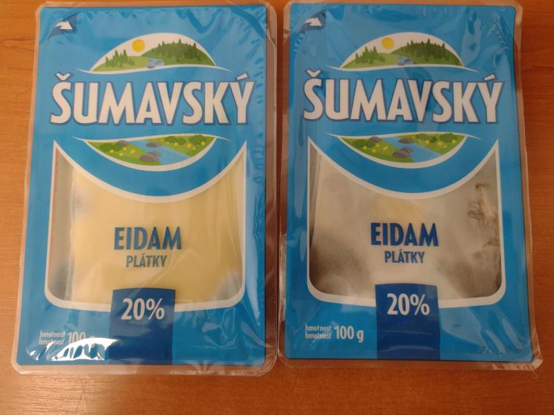 ŠUMAVSKÝ EIDAM, plátky, 20 %