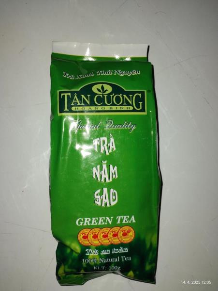 TAN CUONG HOANG BINH – TRA NAM SAD – 5 HVĚZDIČKOVÝ ZELENÝ ČAJ. 