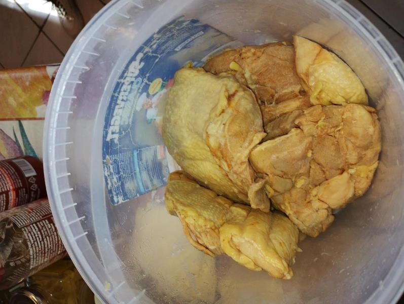 kuřecí horní stehna