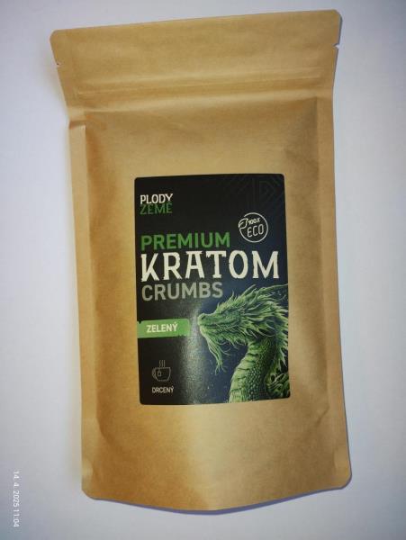 Kratom zelený drcený