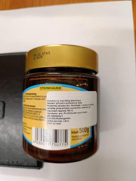 Pohankový med 500 g Steinhauer