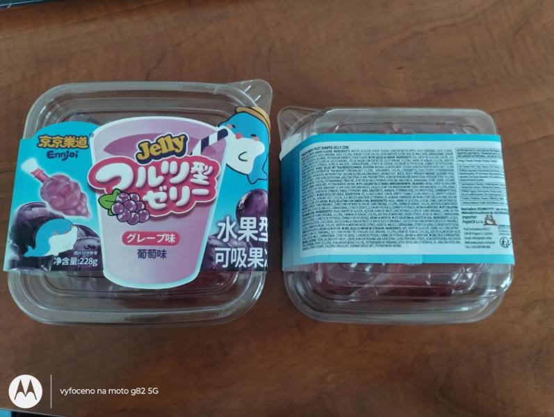 Ennjoi Grape Fruit Shaped Jelly 228g