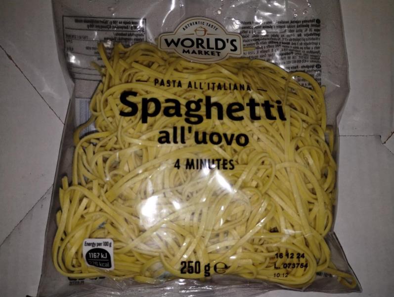 Spaghetti all´uovo