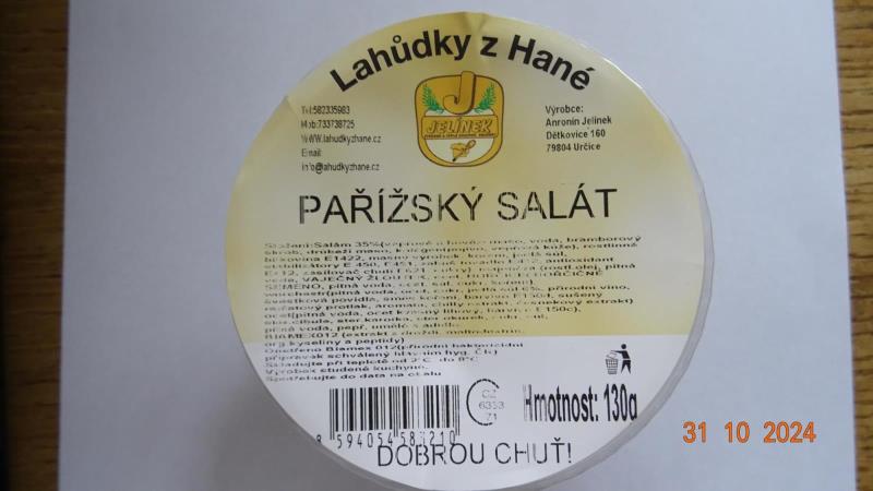 PAŘÍŽSKÝ SALÁT
