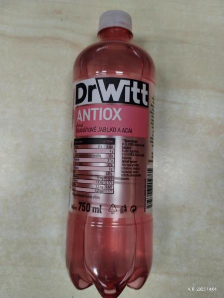 DrWitt ANTIOX příchuť granátové jablko  a  acai 750ml
