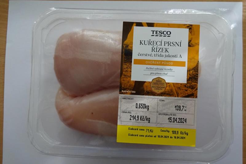 TESCO Kuřecí prsní řízek