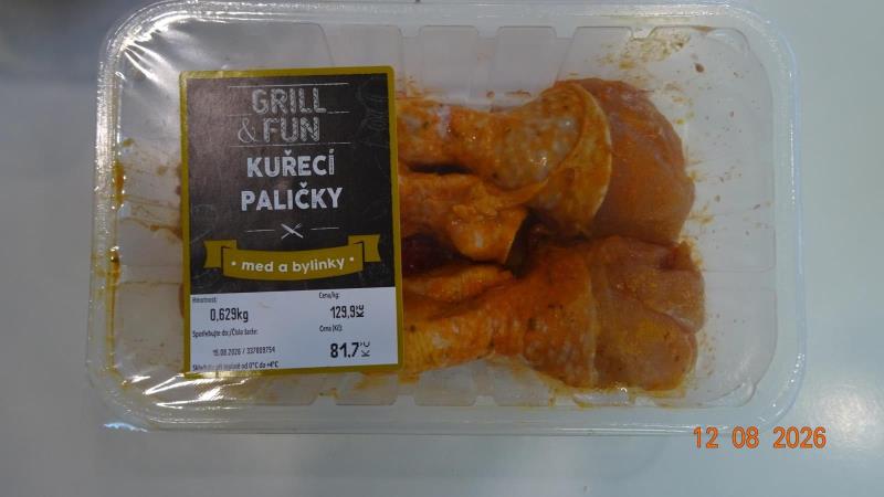 Grill & Fun Kuřecí Paličky med a bylinky 