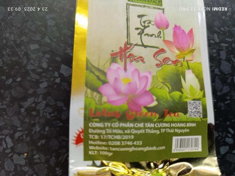 Tra Sen Lotus Green Tea Vietnamský zelený čaj